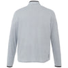 Elevate Men's Light Heather Grey Mather Knit Half Zip