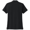TravisMathew Women's Black Glenview Solid Polo