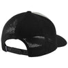 TravisMathew Heather Grey/Black Cruz Colorblock Trucker Cap