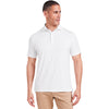 tasc Men's White Cloud Lightweight Polo