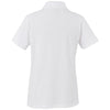 Elevate Women's White Palo Short Sleeve 100% Cotton Pique Polo