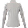 Elevate Women's Silver Heather Taza Knit Quarter Zip