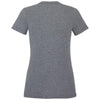 Elevate Women's Heather Charcoal Somoto Eco Short Sleeve Tee