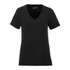American Giant Women's Black Classic Cotton V-Neck T-Shirt