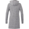 Elevate Women's Heather Charcoal Odell Knit Zip Hoody