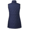 Elevate Women's Vintage Navy Telluride Lightweight Packable Insulated Puffer Vest