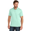 TravisMathew Men's Mint Glenview Solid Polo