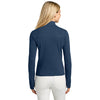 TravisMathew Women's Navy Heather Onward 1/2-Zip