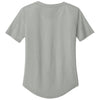 tentree Women's Hi Rise Grey Heather TreeBlend V-Neck T-Shirt