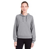 tasc Women's Heather Grey Studio Hooded Fleece
