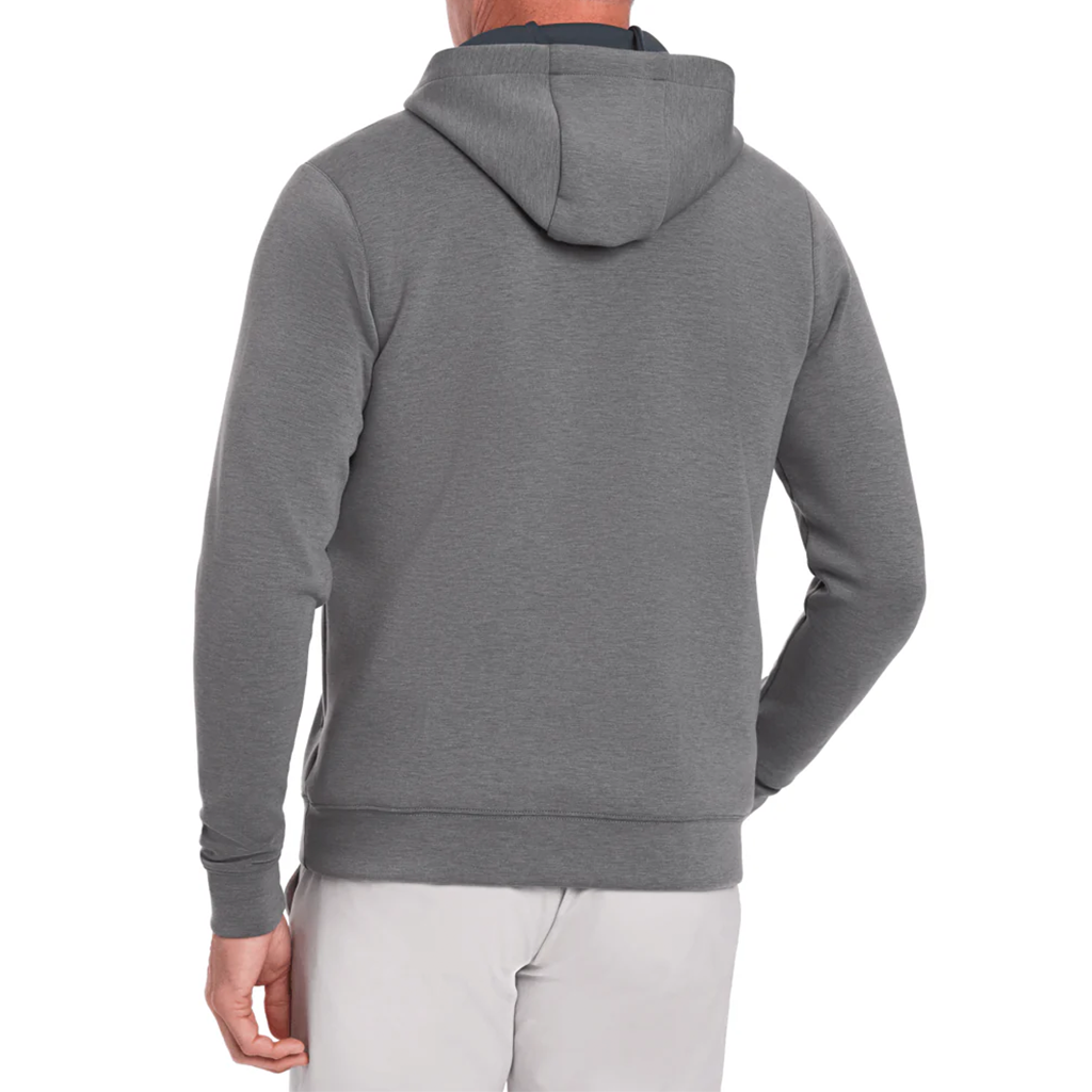 Holderness & Bourne Men's Heathered Charcoal Tilley Quarter-Zip Hoodie