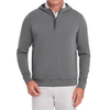 Holderness & Bourne Men's Heathered Charcoal Tilley Quarter-Zip Hoodie