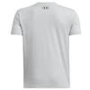 Under Armour Boy's Mod Gray Light Heather/Black Short Sleeve