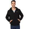 Ororo Unisex Black Heated Fleece Hoodie