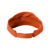 Valucap Orange Bio-Washed Visor