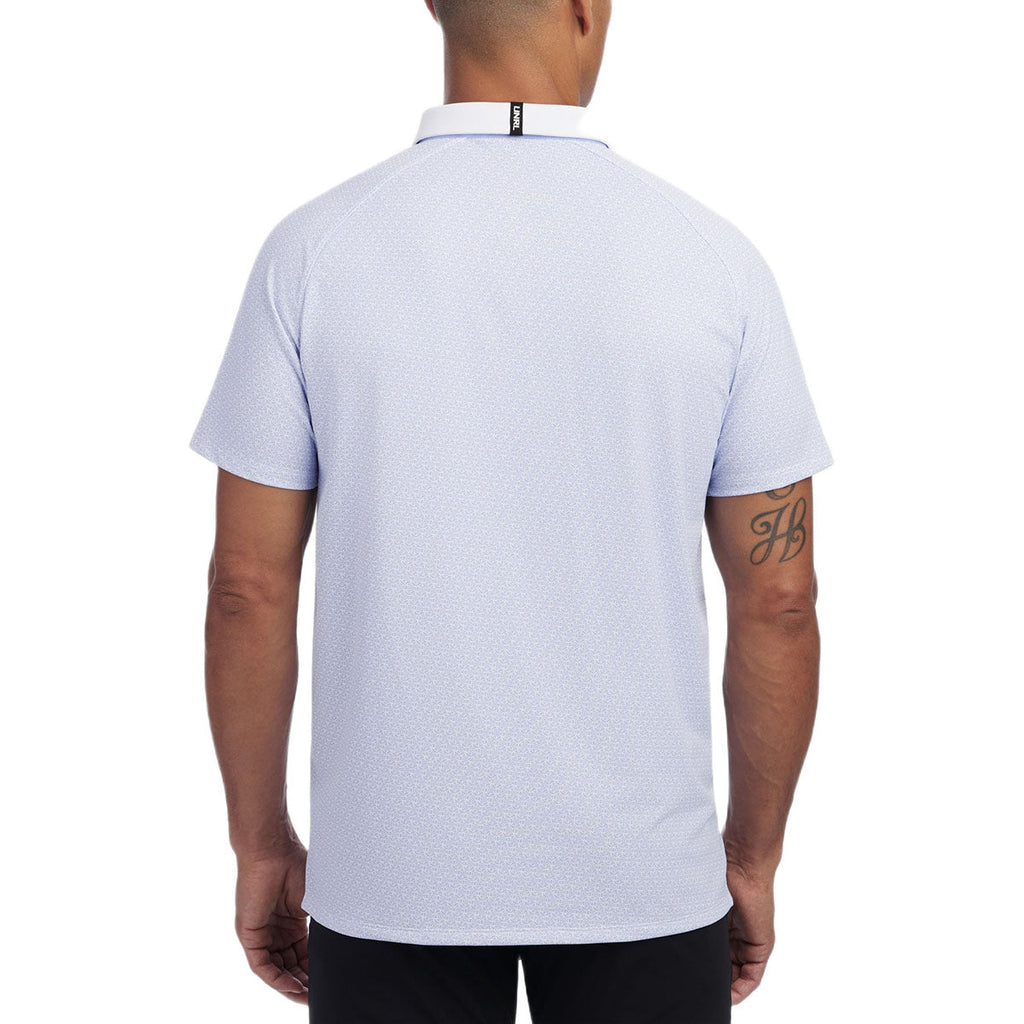 UNRL Men's Lavender Vector Polo