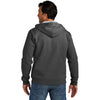 Volunteer Knitwear Men's Charcoal Heather Chore Fleece Full-Zip Hoodie
