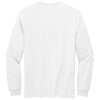 Volunteer Knitwear Unisex White Chore Long Sleeve Tee