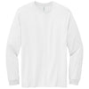 Volunteer Unisex White Knitwear Chore Long Sleeve Tee