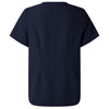 Jaanuu Women's Midnight Navy Rhena Essential 1-Pocket Scrub V-Neck Top
