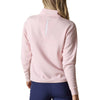 Straight Down Women's Soft Pink Opal Half Zip