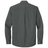 Port Authority Men's Deep Black Long Sleeve Nailhead Easy Care Shirt