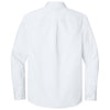 Port Authority Men's White Long Sleeve Nailhead Easy Care Shirt