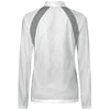 Levelwear Women's White/Pebble Band Windbreaker