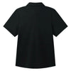 UNRL Women Black Short Sleeve Pique Pro Polo