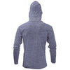 BAW Men's Heather Purple Xtreme-Tek Long Sleeve Hood