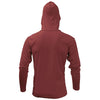 BAW Men's Maroon Xtreme-Tek Long Sleeve Hood