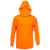 BAW Men's Safety Orange Xtreme-Tek Long Sleeve Hood