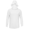 BAW Men's White Xtreme-Tek Long Sleeve Hood