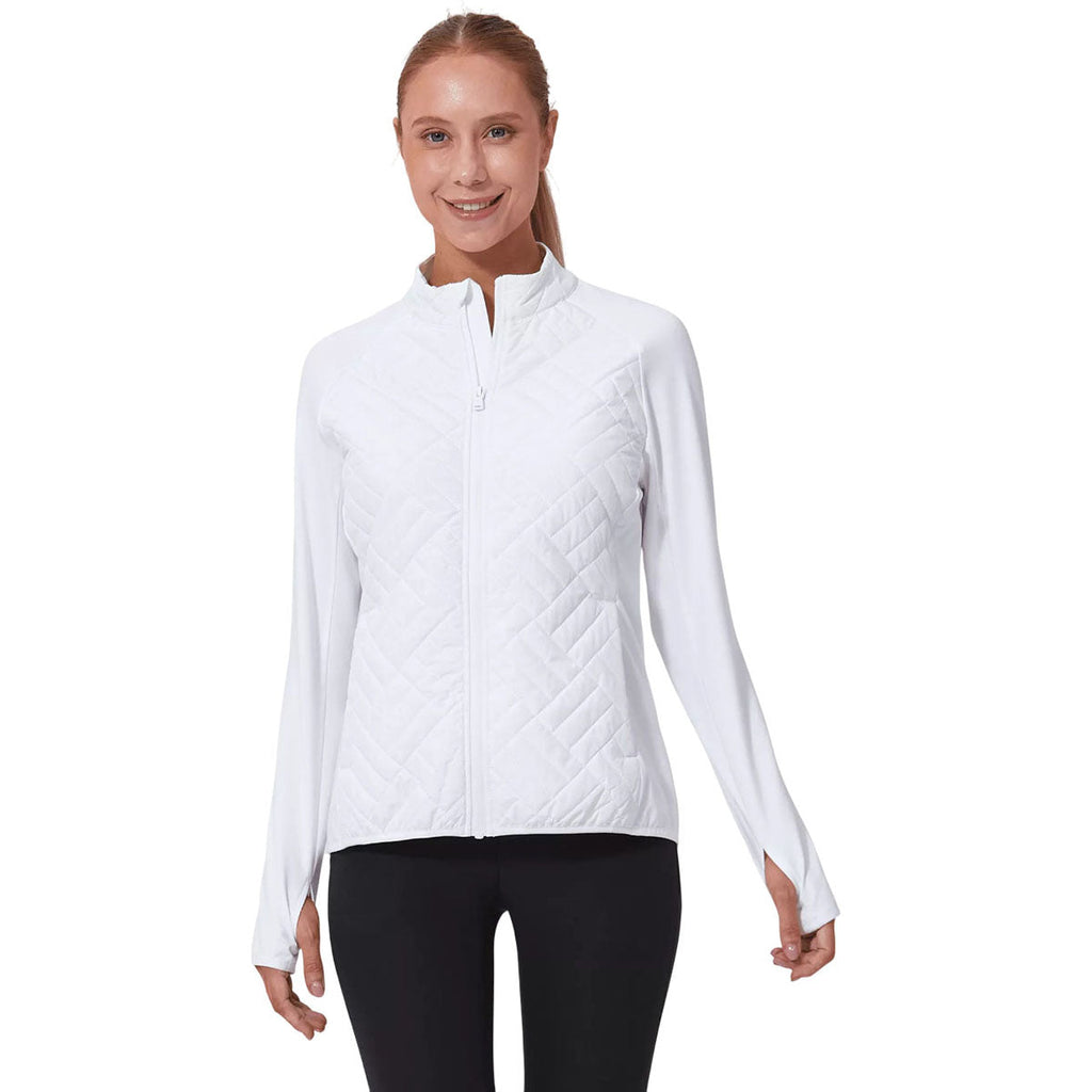 Levelwear Women's White Explorer Jacket