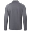 Levelwear Men's Heather Charcoal Calibre Recycled Quarter Zip