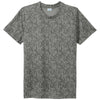 Sport-Tek Youth Grey Concrete PosiCharge Digi Camo Short Sleeve Tee