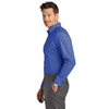Brooks Brothers Men's Cobalt Blue Tall Wrinkle-Free Stretch Nailhead Shirt