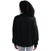 Charles River Women's Black Willow Mock-Neck Sweatshirt