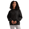 Charles River Women's Black Willow Mock-Neck Sweatshirt