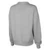 Charles River Women's Heather Grey Willow Mock-Neck Sweatshirt