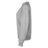 Charles River Women's Heather Grey Willow Mock-Neck Sweatshirt