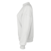 Charles River Women's White Willow Mock-Neck Sweatshirt