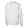 Charles River Women's White Willow Mock-Neck Sweatshirt