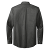 Brooks Brothers Men's Deep Black Tall Wrinkle-Free Stretch Nailhead Shirt