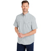HUK Men's Harbor Mist Tide Point Short Sleeve Shirt