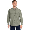 HUK Men's Moss Creekbed Long Sleeve Shirt