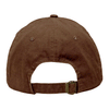 Sportsman Unisex Chino Dark Brown Dad Hat Fit
