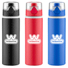 SnugZ Black Hermosa Aluminum Water Bottle 27 oz.
