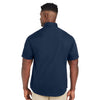 Harriton Men's Dark Navy Advantage IL Short Sleeve Dress Shirt