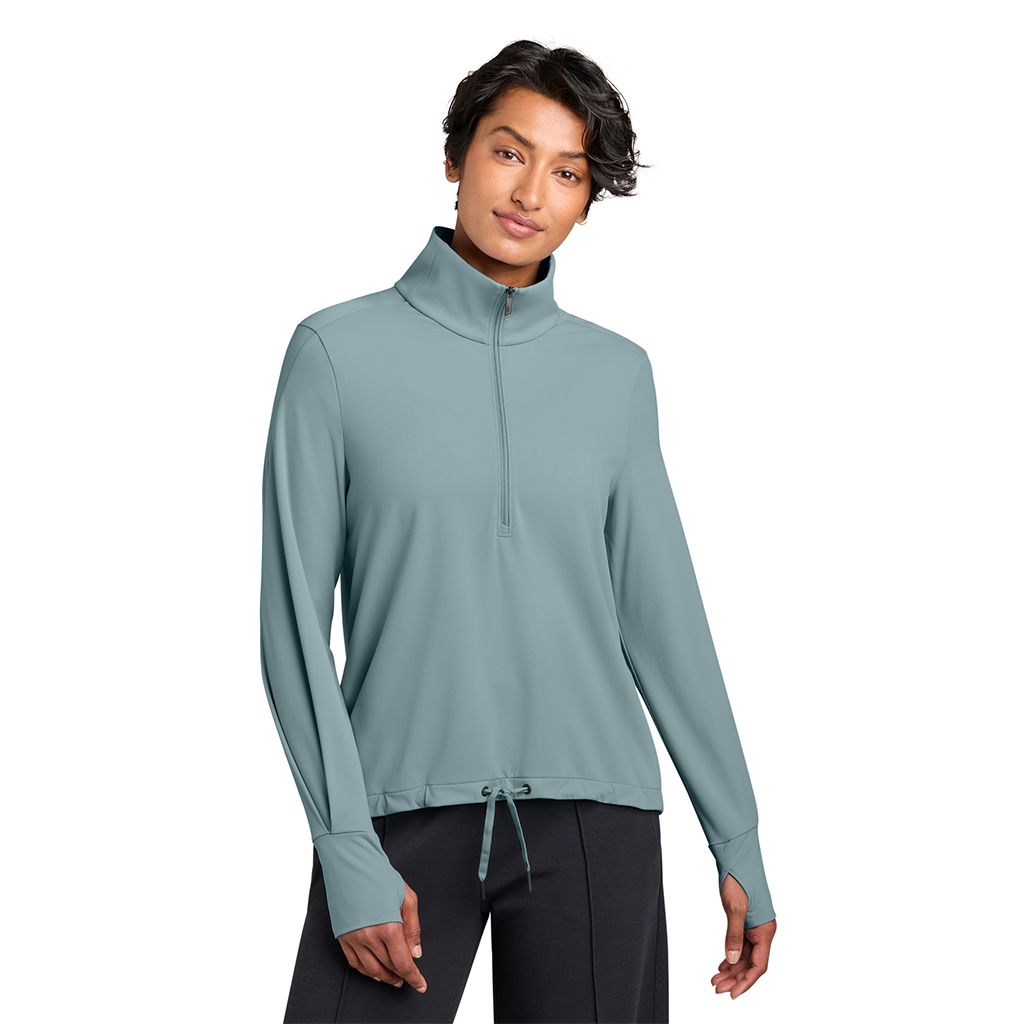 MiiR Women's Blue Fog Kivu 1/4-Zip